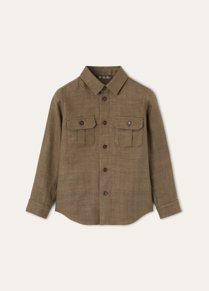 DOMINIC SHIRT STRUCTURED LINEN WOOL_FAP1060_H0VM_4