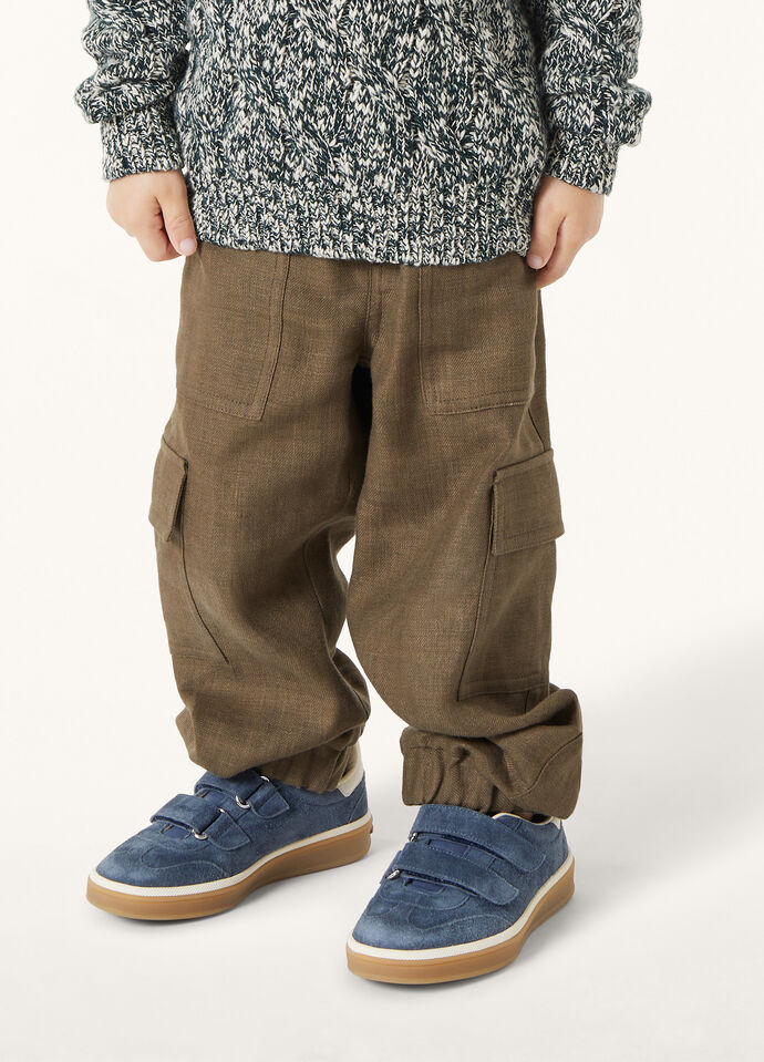 OLIVER TROUSERS STRUCTURED LINEN WOOL_FAP1061_H0VM_2