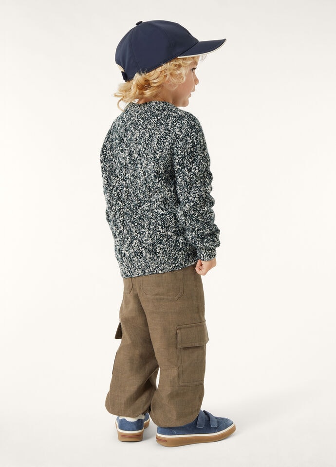 OLIVER TROUSERS STRUCTURED LINEN WOOL_FAP1061_H0VM_3