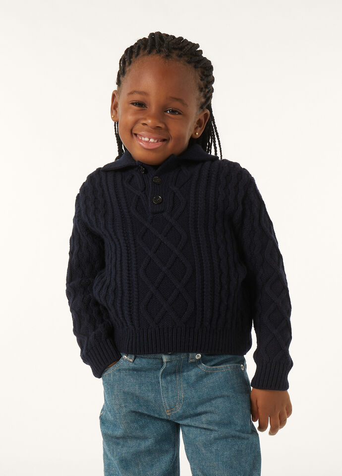 BAYSIDE POLO SWEATER WOOL GG 5_FAP1130_W000_3