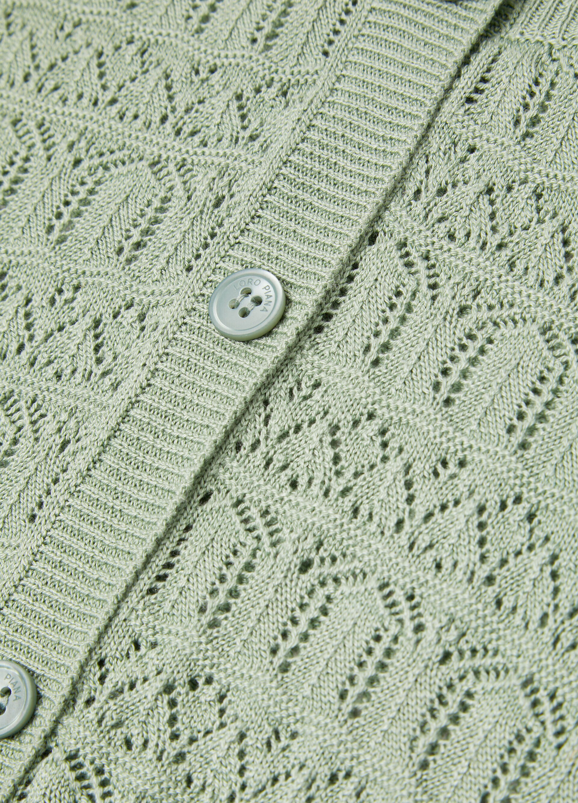 DAISY CARDIGAN SWEATER SILK GG 14