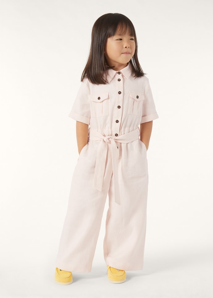 GALDWIN KID ROMPERS STRUCTURED LINEN WOOL_FAP1144_30I3_2