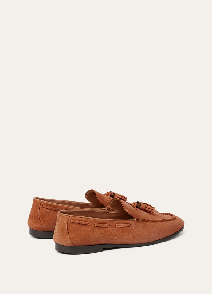 FRANCIS TASSEL WALK LOAFER SUPPLE SUEDE_FAP1178_P0B4_41_4