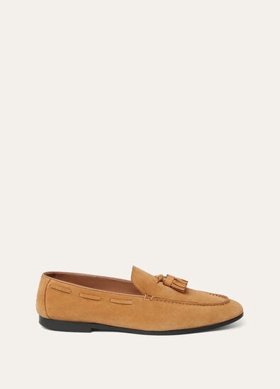 FRANCIS TASSEL WALK LOAFER SUPPLE SUEDE