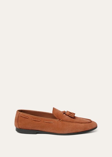 FRANCIS TASSEL WALK LOAFER SUPPLE SUEDE