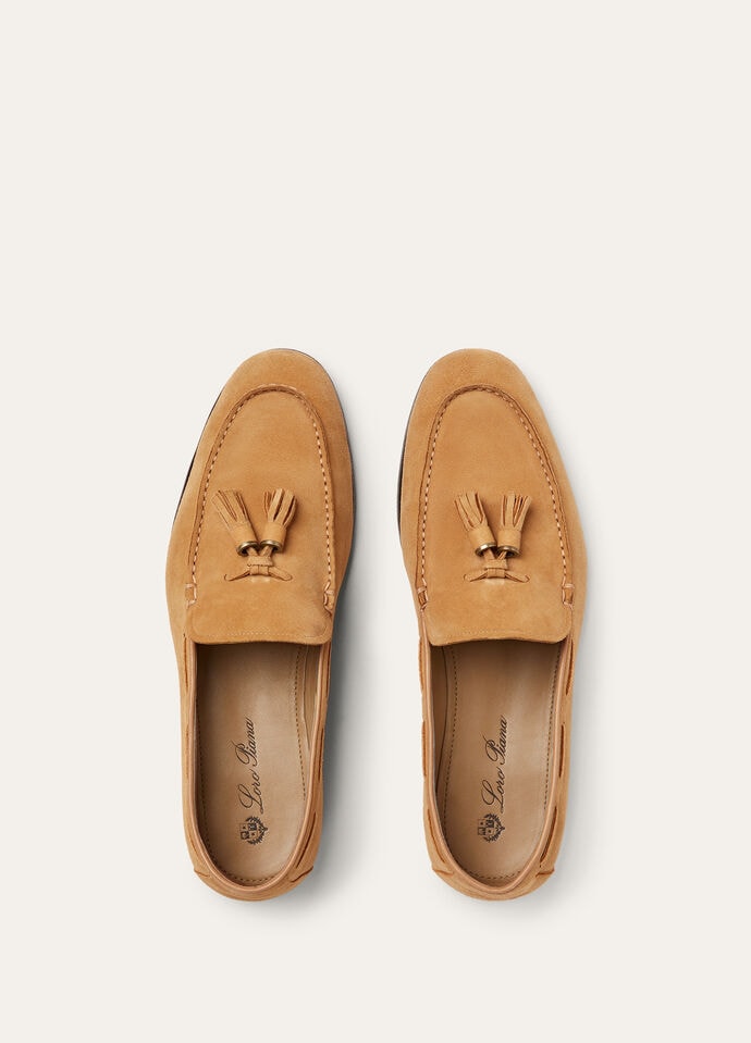 ローファー・オックスフォード LORO PIANA FRANCIS WALK LOAFERS Francis Walk Loafer Calfskin Classic Camel | Loro Piana US