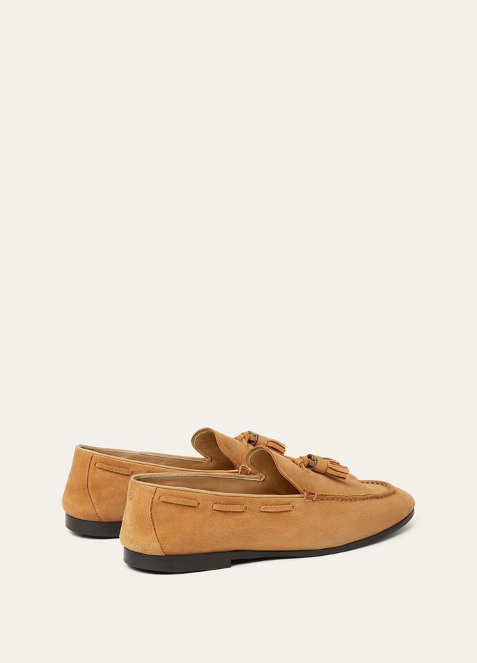 FRANCIS TASSEL WALK LOAFER SUPPLE SUEDE_FAP1178_H0VT_44_4