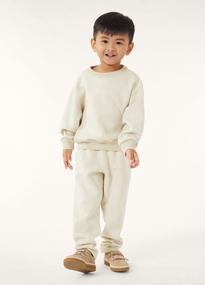 VIERA KID CREWNECK JERSEY LUXURY FLEECE_FAP1205_A0DV_2