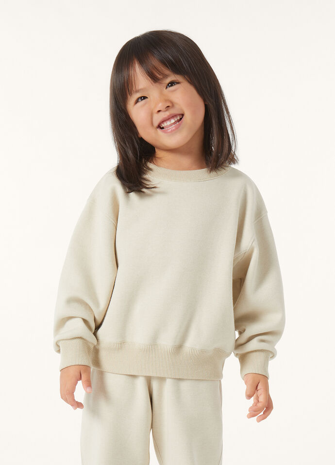 VIERA KID CREWNECK JERSEY LUXURY FLEECE_FAP1205_A0DV_3