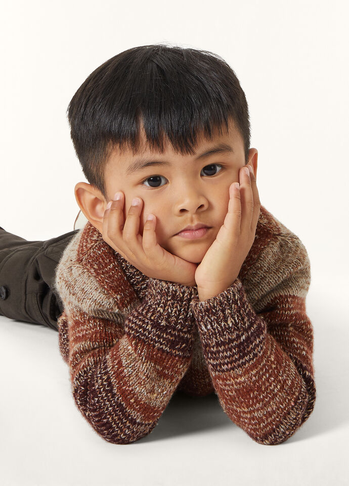ISPRA KID CREWNECK SWEATER CASH SILK GG 5_FAP1226_F6VX_2