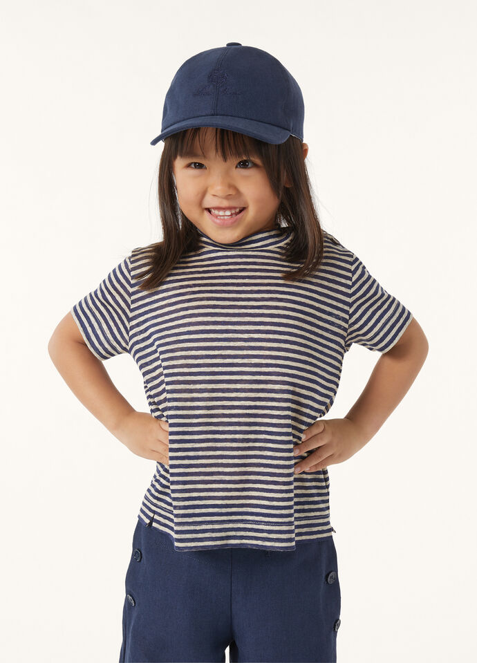 CREMIA KID T-SHIRT NARROW STRIPE_FAP1254_F6PL_3