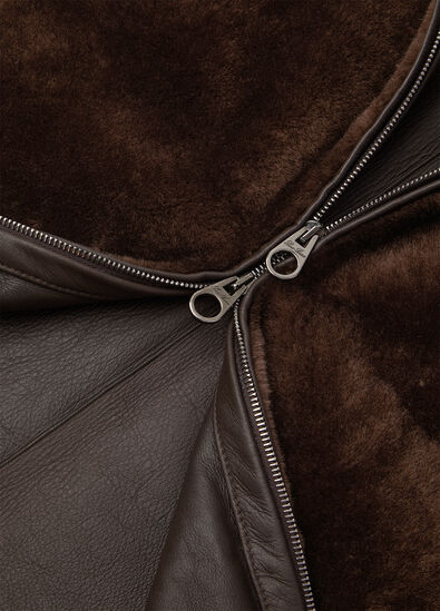 LORO PIANA BOMBER MERINO SHEARLING