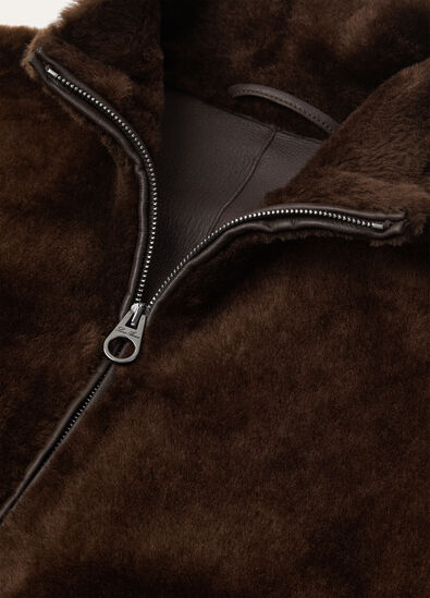 LORO PIANA BOMBER MERINO SHEARLING