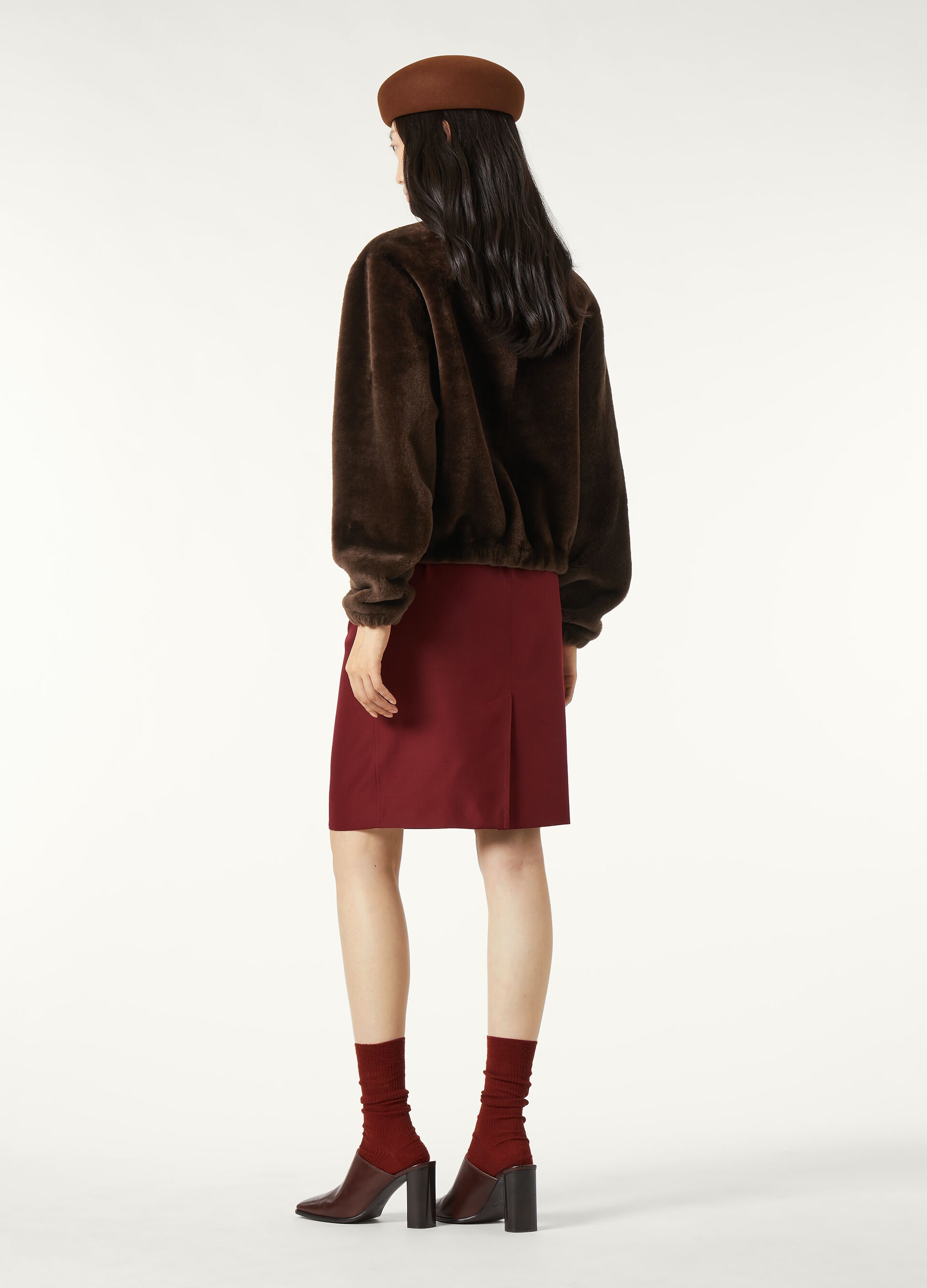 LORO PIANA BOMBER MERINO SHEARLING