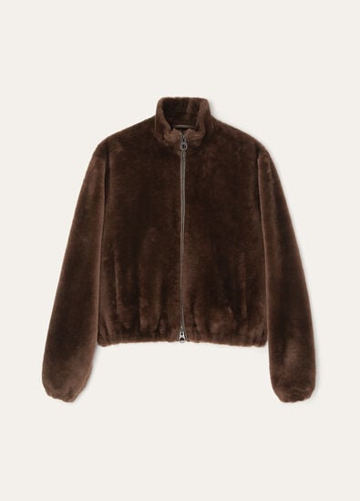 LORO PIANA BOMBER MERINO SHEARLING