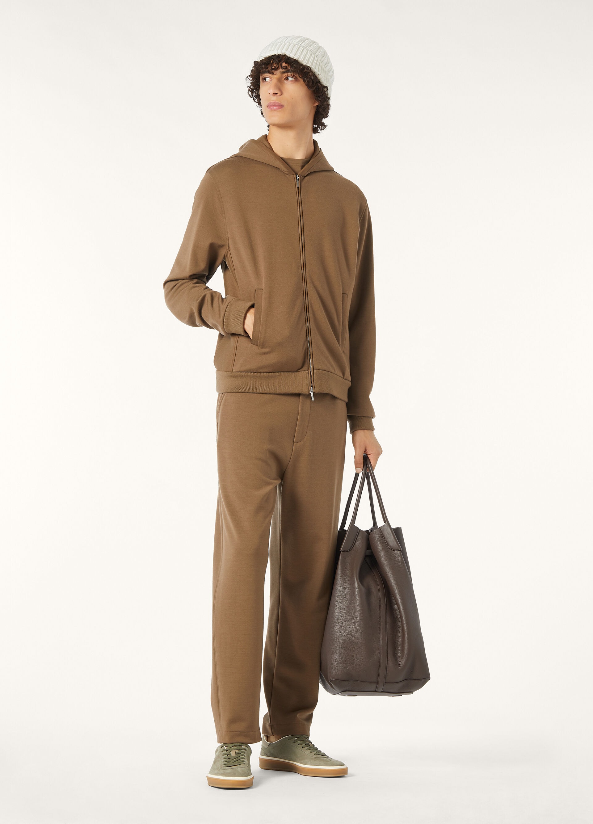 VELLANO HOODED BOMBER DOUBLE BICOLOR GOK