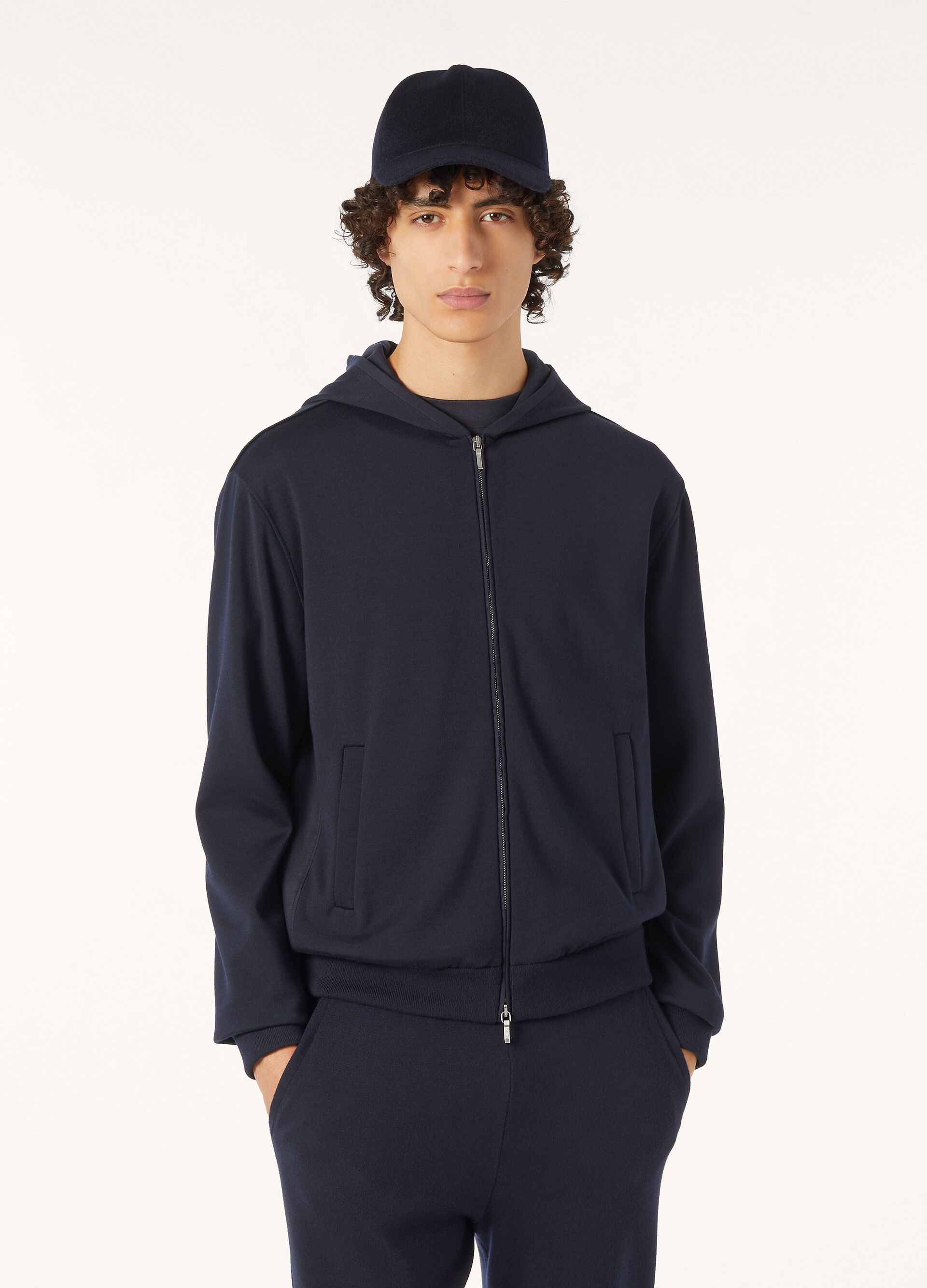 VELLANO HOODED BOMBER DOUBLE BICOLOR GOK