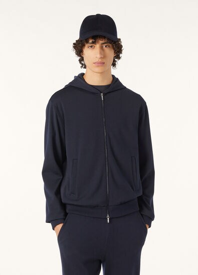 VELLANO HOODED BOMBER DOUBLE BICOLOR GOK