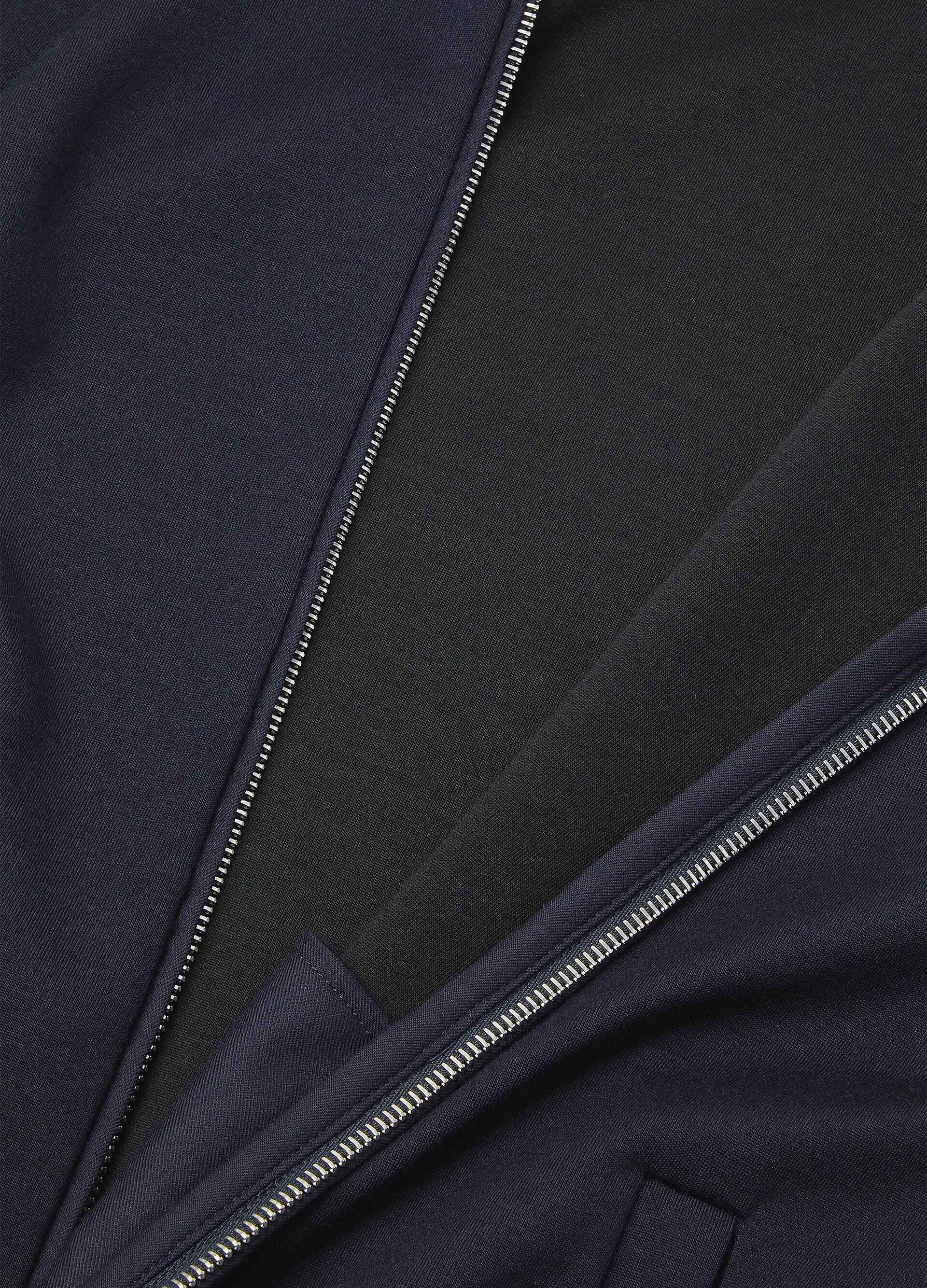 VELLANO HOODED BOMBER DOUBLE BICOLOR GOK