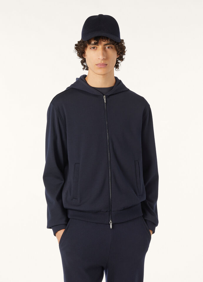 VELLANO HOODED BOMBER DOUBLE BICOLOR GOK_FAP1289_W000_3