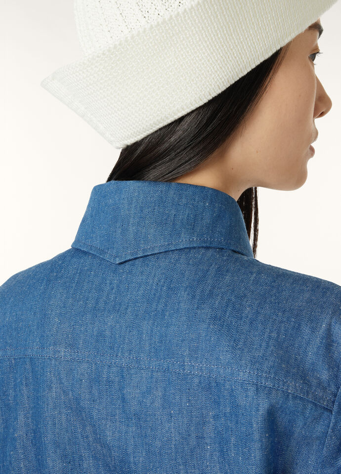 EDDA SHIRT LINEN CHAMBRAY_FAP1331_W1CV_2