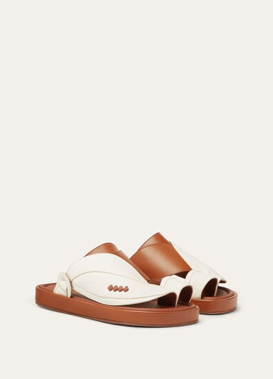 NOOR SANDAL WALK ARCTIC PIUMA CALF