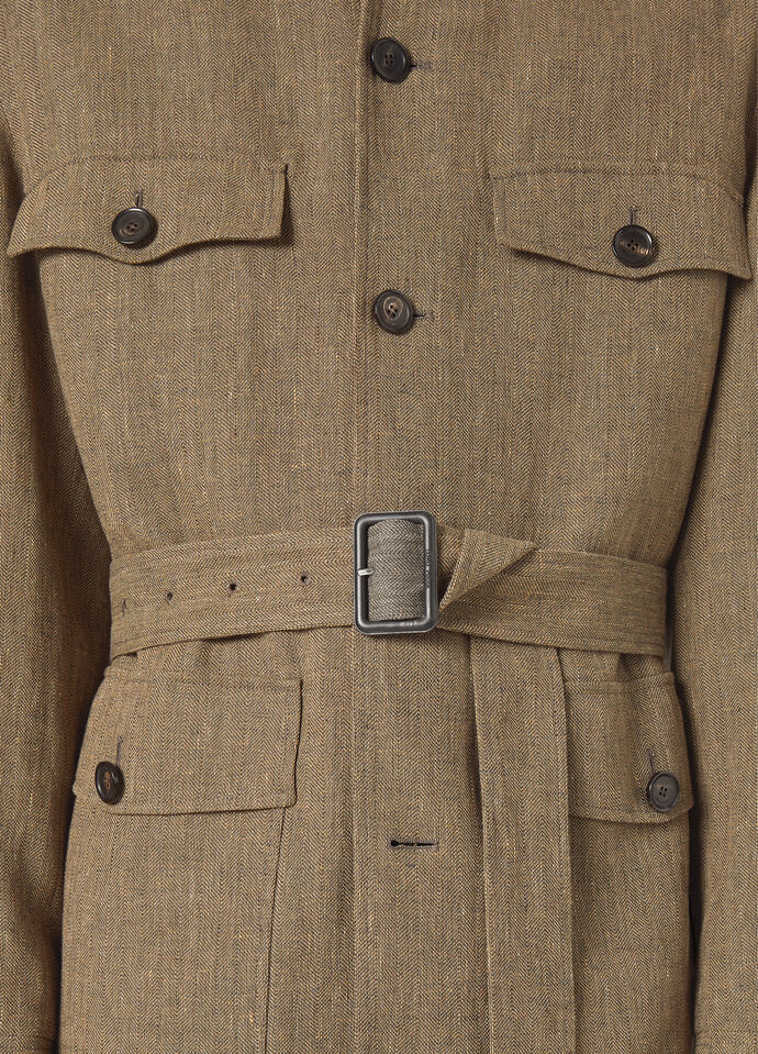 EDMORE FIELD JACKET LINEN CREPE HERRINGBONE_FAP1396_F6MA_2