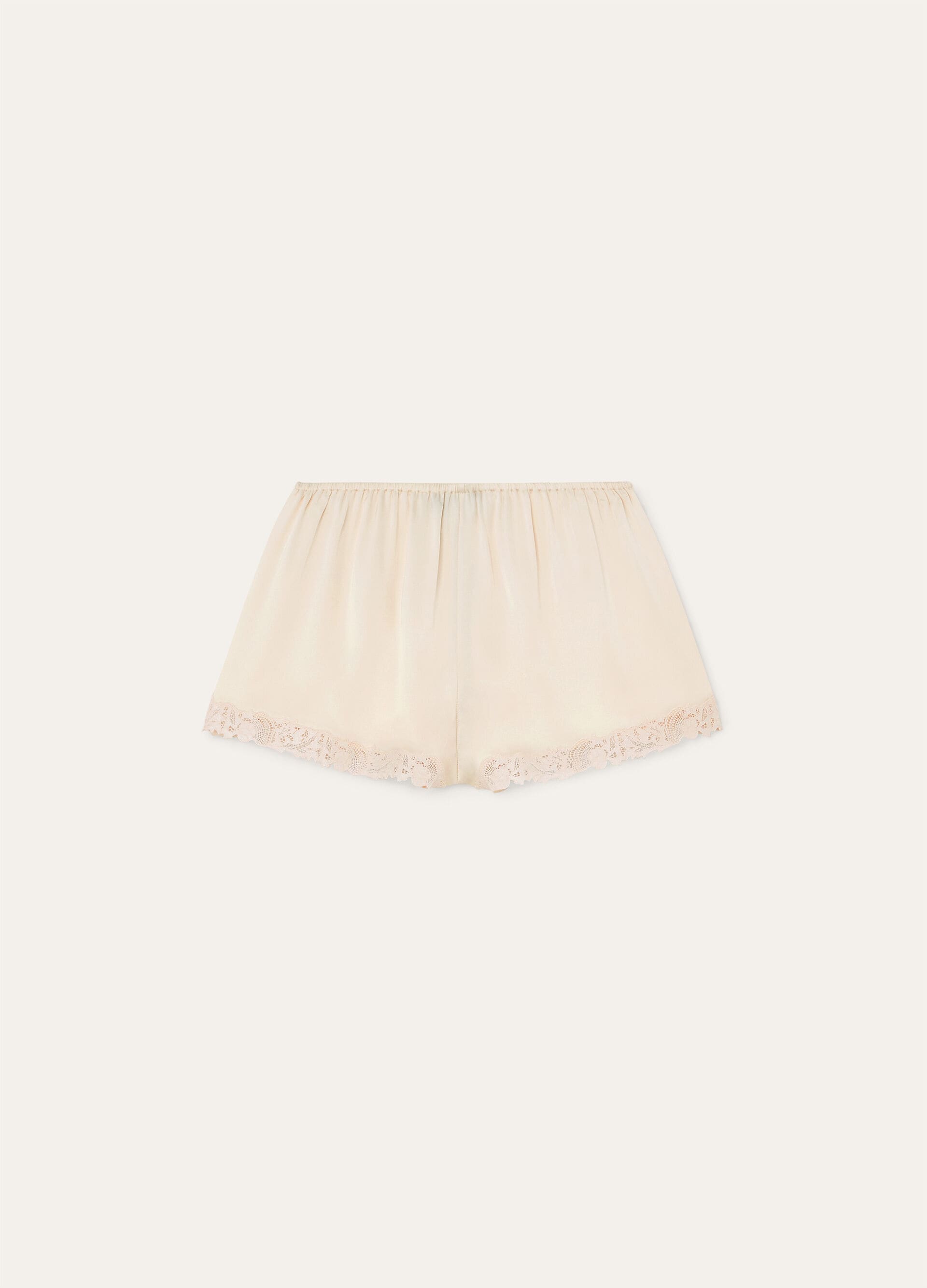 ERIK EMBROIDERED BERMUDA DRESSY SATIN
