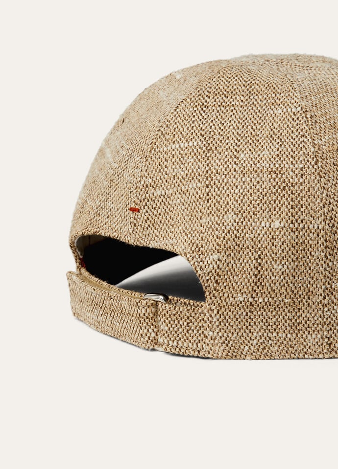 MY BASEBALL LINEN SILK MALFILE  CHEVRON RAIN_FAP1457_F6MT_3