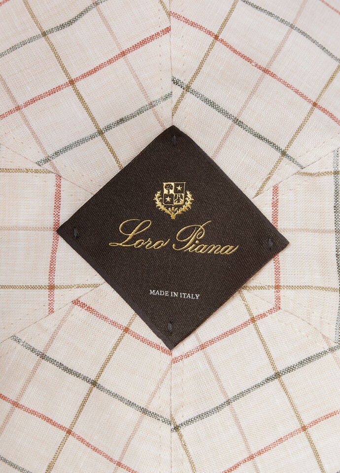 MY BASEBALL LINEN SILK MALFILE  CHEVRON RAIN_FAP1457_F6MT_4