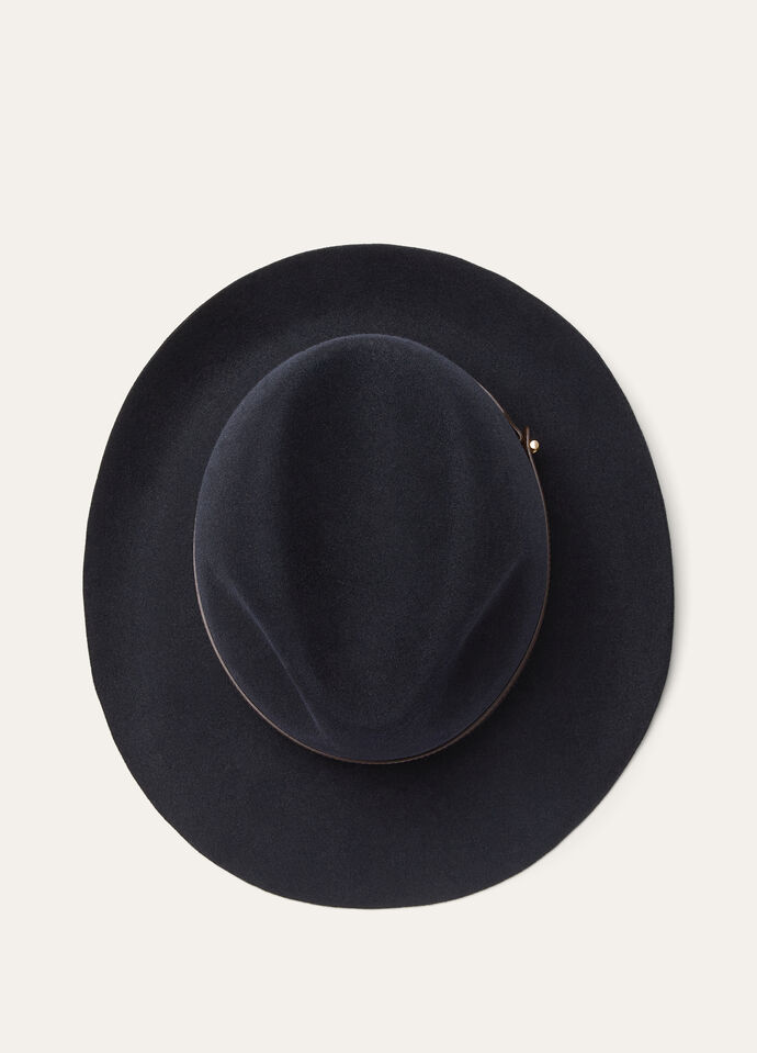 PIER HAT SILKY LEATHER BELT STRAP MY FELT_FAP1483_W18F_3
