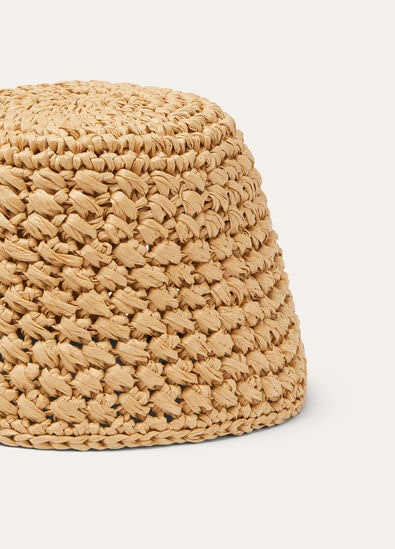 JASMINE HAT RAFIA CROCHET