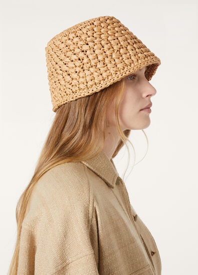 JASMINE HAT RAFIA CROCHET