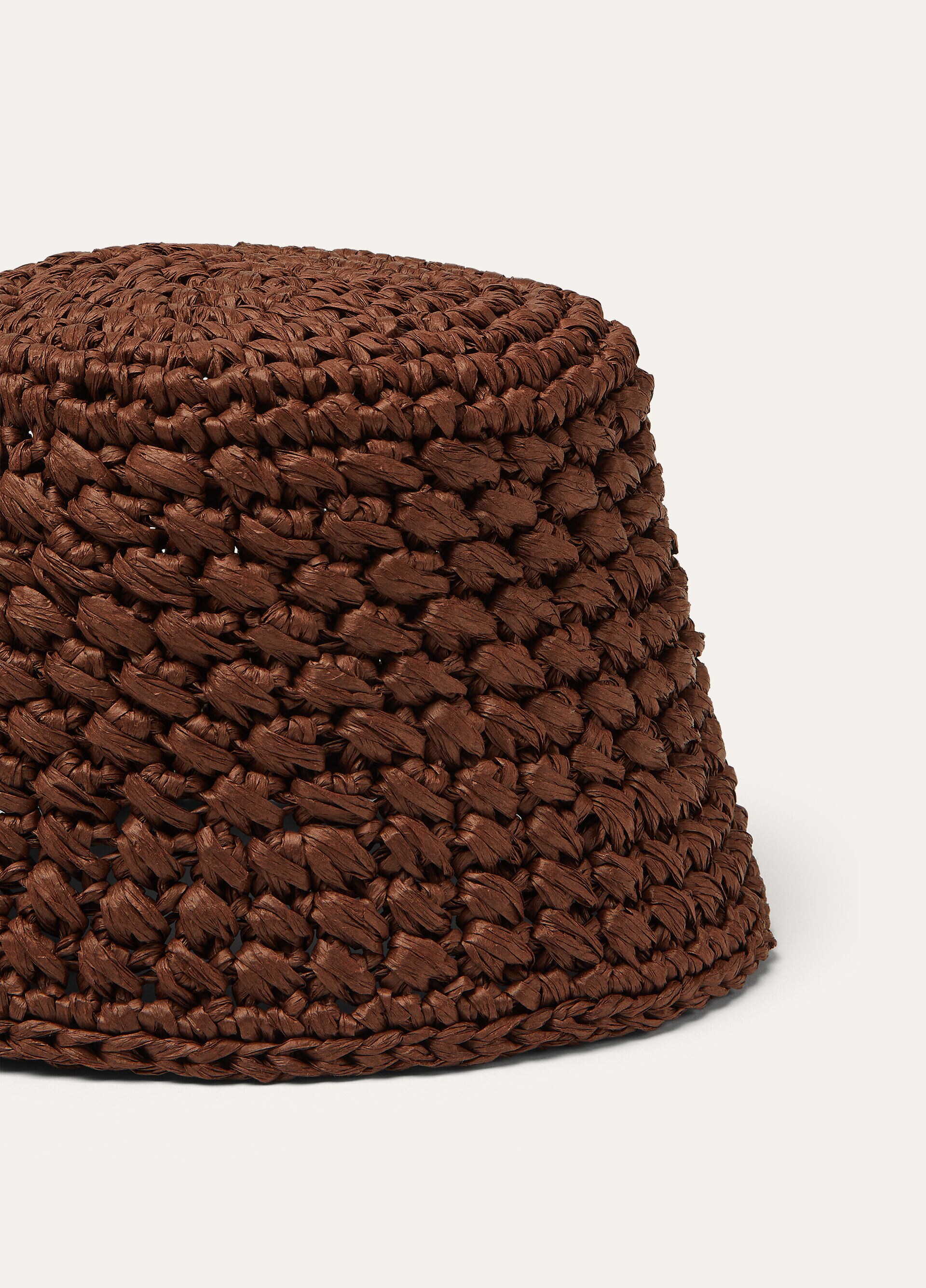 JASMINE HAT RAFIA CROCHET