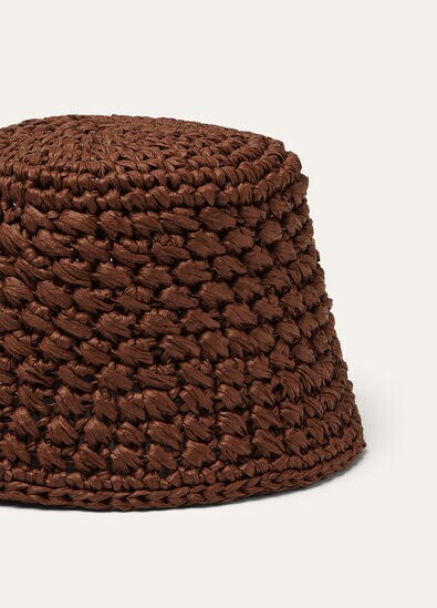 JASMINE HAT RAFIA CROCHET