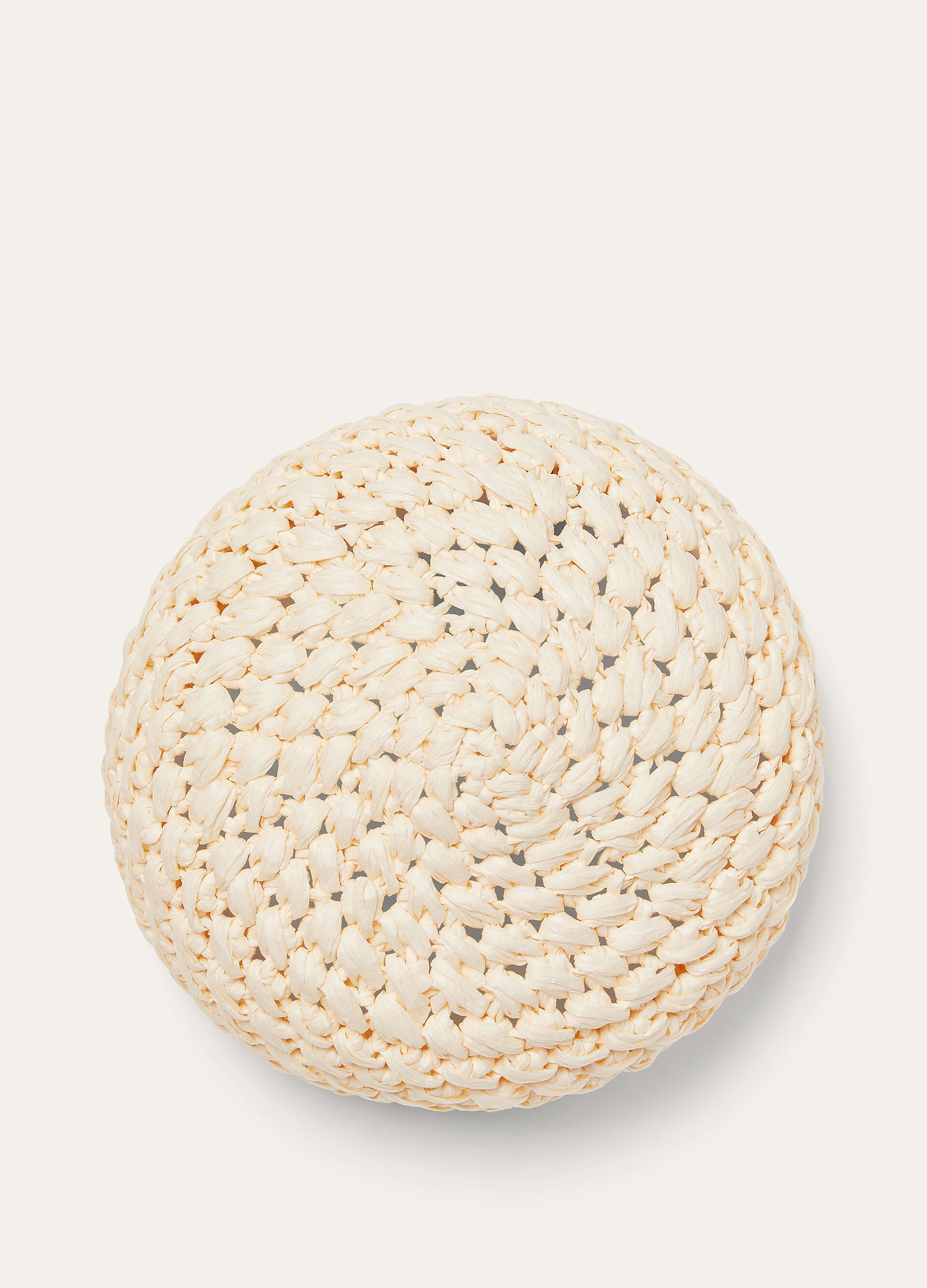 SIBILLA HAT RAFIA CROCHET