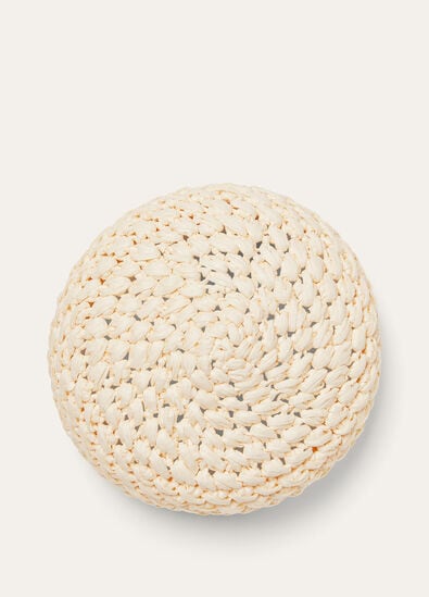 SIBILLA HAT RAFIA CROCHET