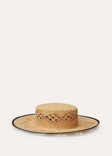 ARTEMISIA HAT ARGYLE RAFIA
