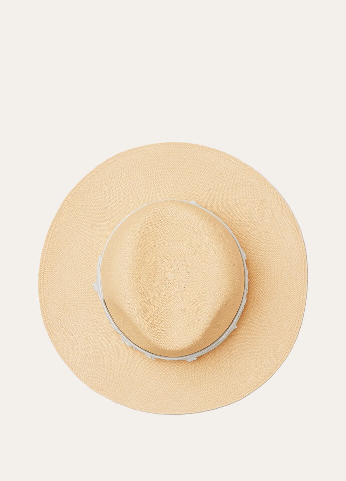 SERGIO HAT EMBROIDERED RIBBON STRAW 20_FAP1567_F6V7_3