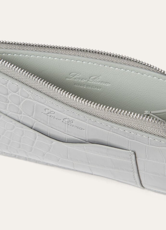 EXTRA ZIPPOUCH WTH CARDHOLDER GLAZED ALLIGATOR    _FAP1584_515E_NR_3