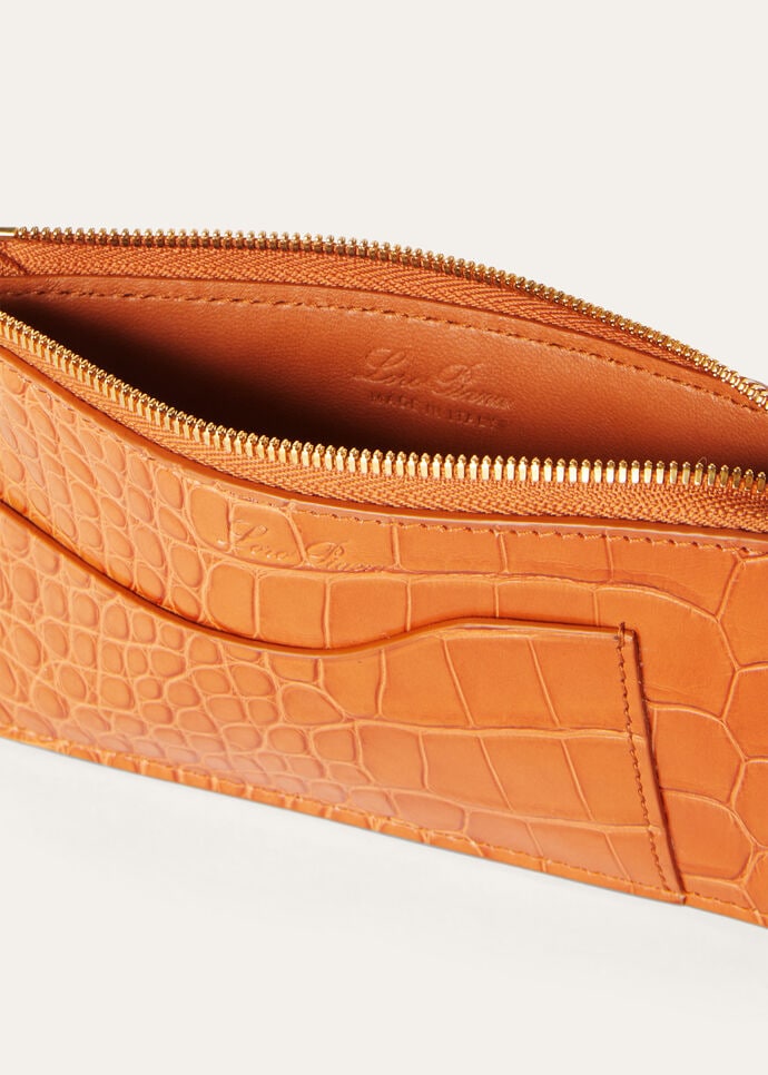 EXTRA ZIPPOUCH WTH CARDHOLDER GLAZED ALLIGATOR    _FAP1584_L0C2_NR_3
