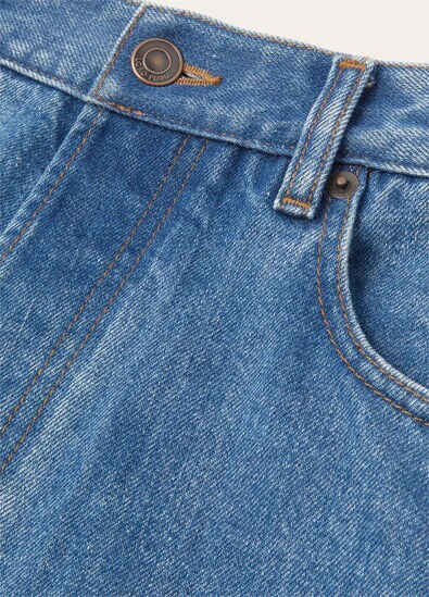 KAMEN TROUSERS WASHED CASHDENIM