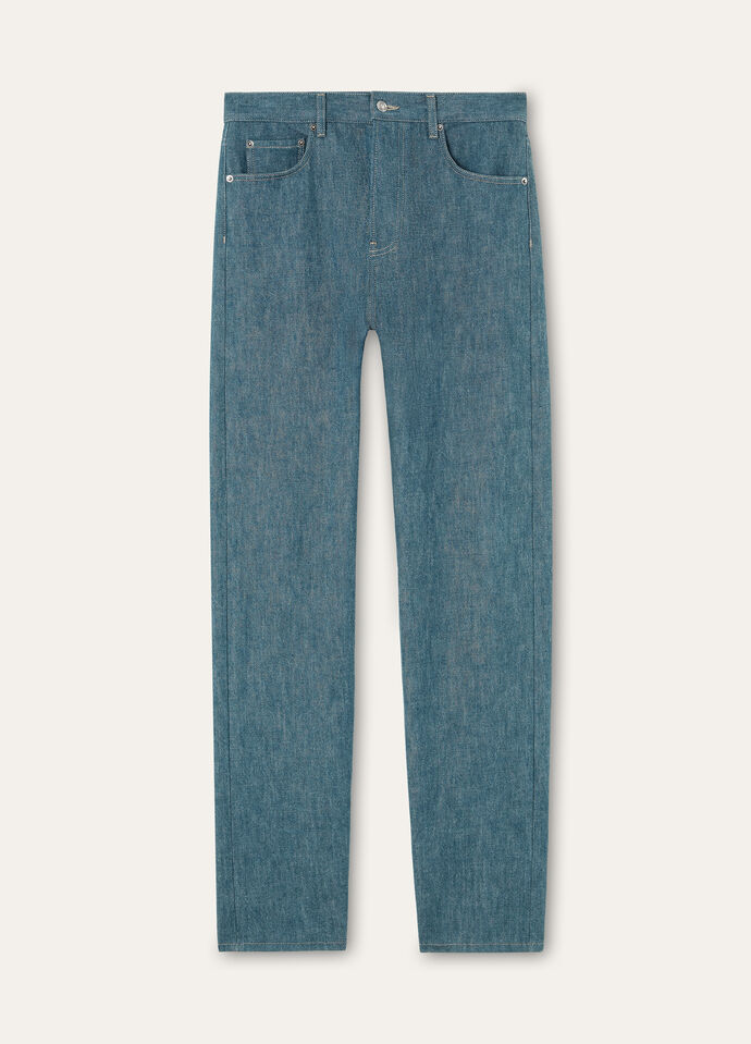 Kamen Jeans Austin Denim Blue Spirulina | Loro Piana CA