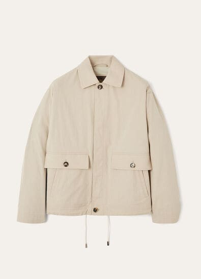 RUDOLF BLOUSON TECHNICAL COTTON RAIN