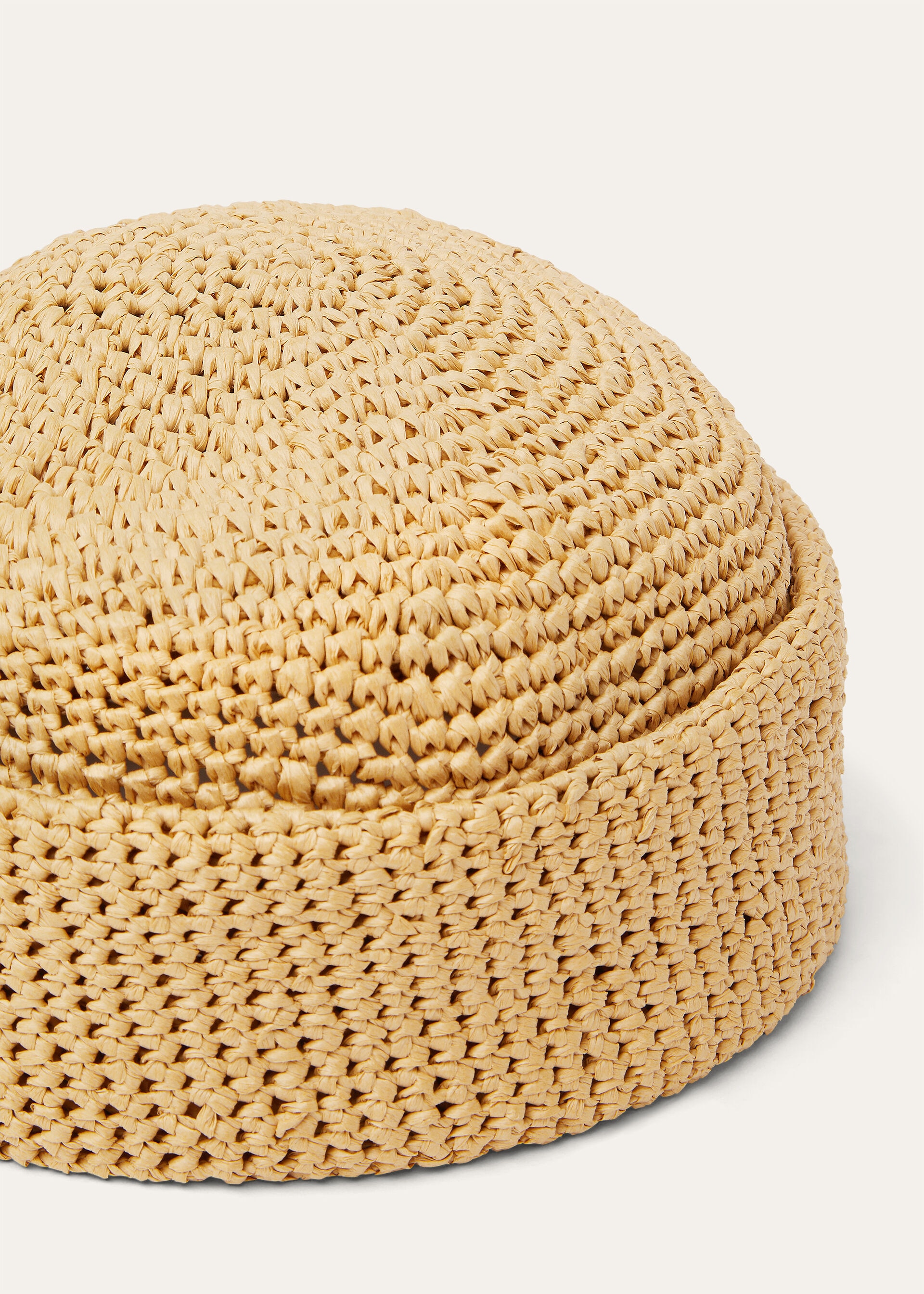 DOROTEO BEANIE RAFIA CROCHET