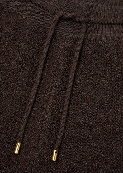 CELLINA PANTS MOULINE' WOOL LINEN SILK