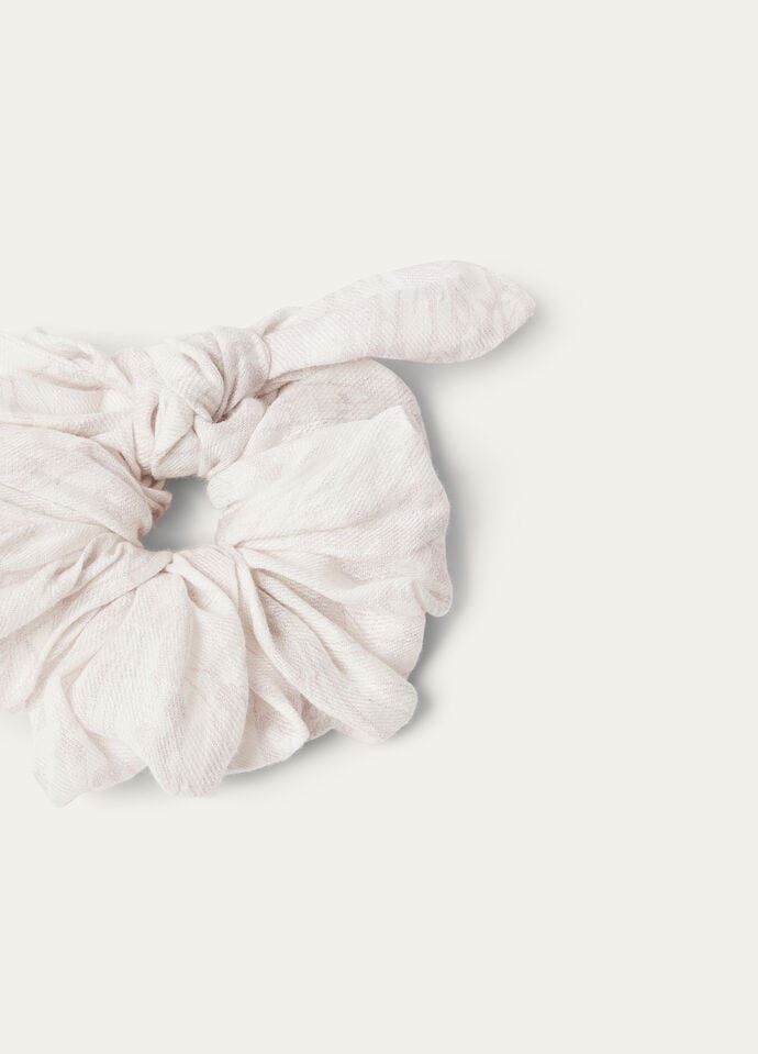 BOW SCRUNCHIE CAMPO DI LINO SUMMER_FAP1820_T1OB_NR_3