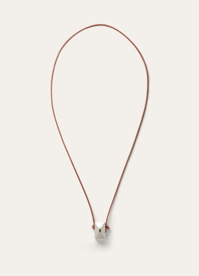 BONBON CASE NECKLACE SILVER