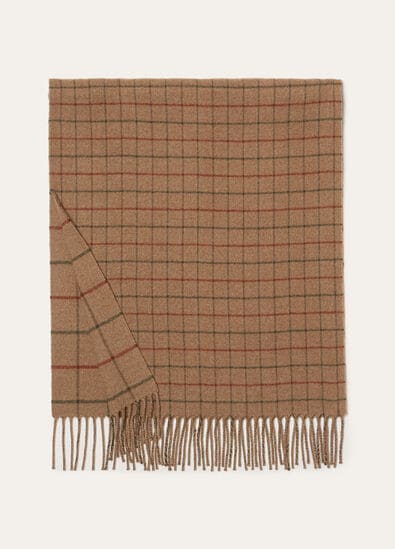 DOUBLE BELT SCARF CASH