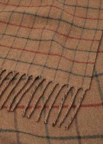 DOUBLE BELT SCARF CASH